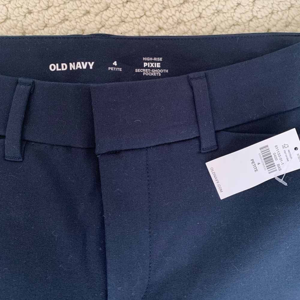 High rise flare pixie pants